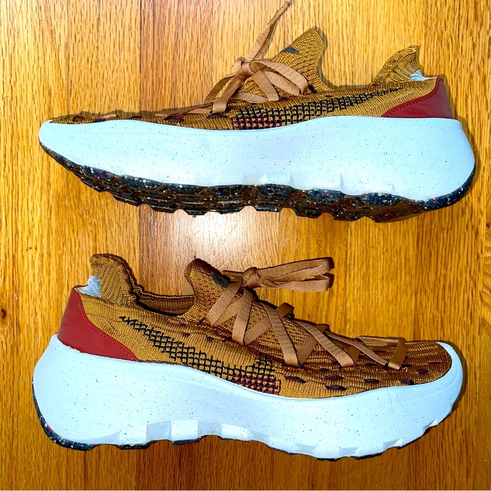 Nike Brown and Red Men's Shoes
